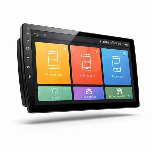 Stereo auto radio pollici - 9,