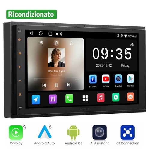 Atoto a5l pollic 2din - 7,