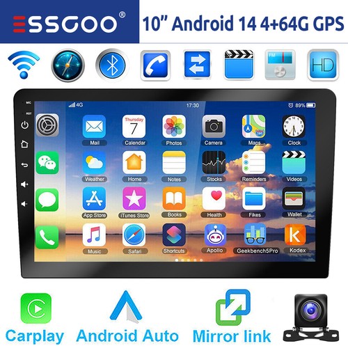 Carplay autoradio 2 din - 10",