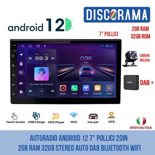 Autoradio android - 12, 7"
