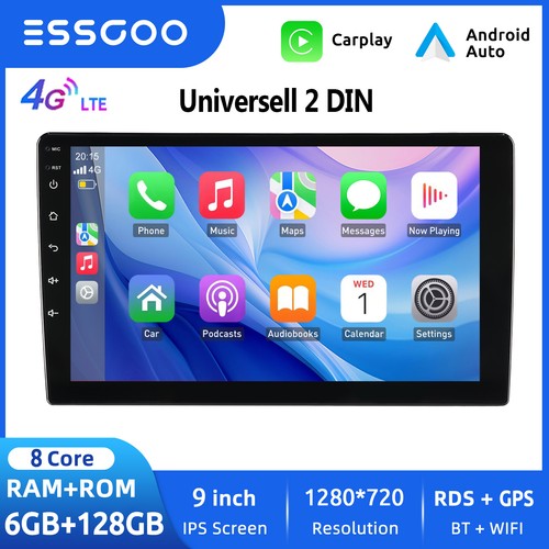 Autoradio 128g 8core - 6+128g, android