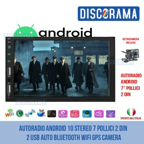 Autoradio android stereo - stereo, 7