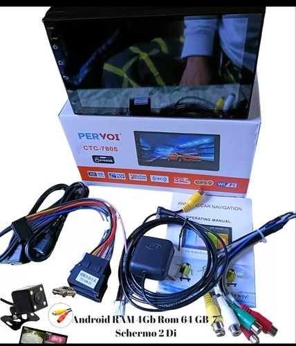 Autoradio android 4gb ram 64gb - autoradio,