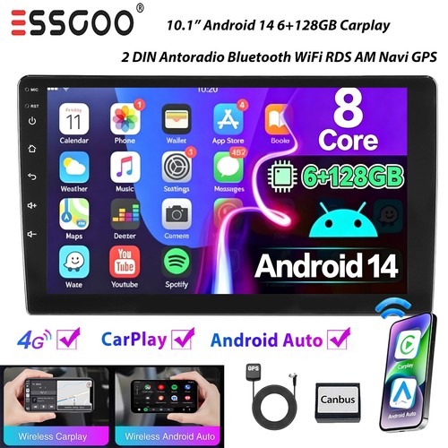 Autoradio core 128gb - 8-core, 6+128gb