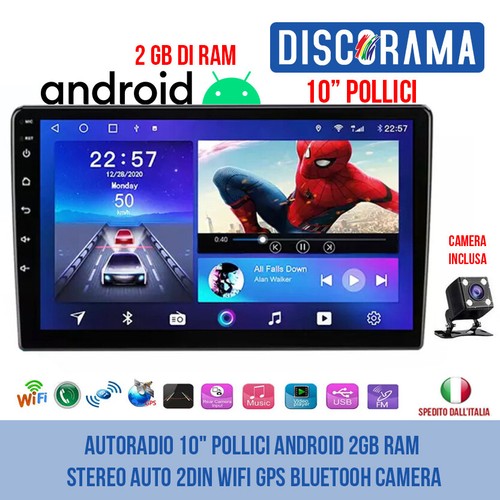 Autoradio pollici android - autoradio, 10"