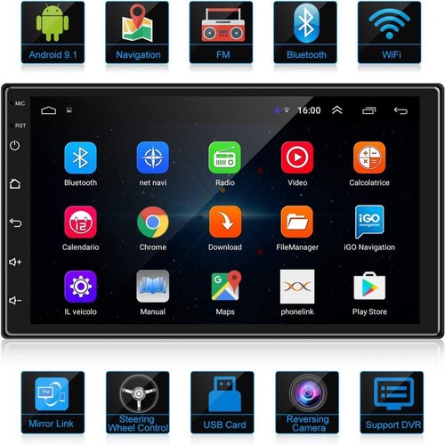 Autoradio android 15 2din - autoradio, 7"