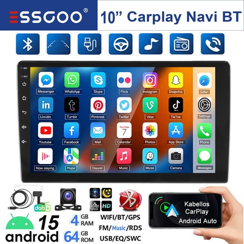 Dab carplay pollici - 10,