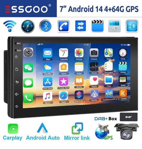 Autoradio din dab - dab+, carplay