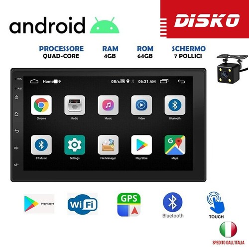 Autoradio android 4gb ram - android, 64gb