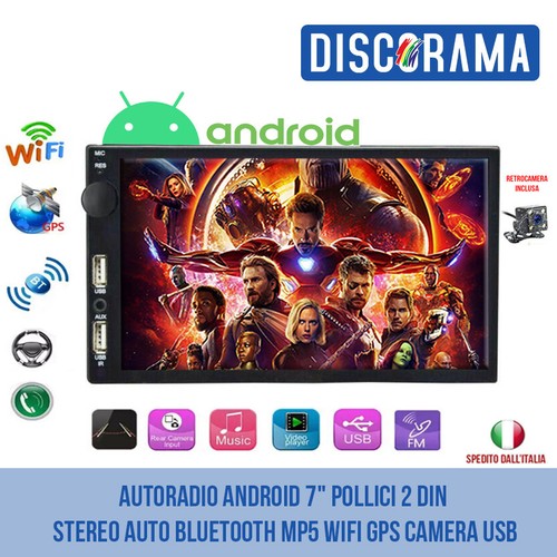 Autoradio android pollici - autoradio, 7"