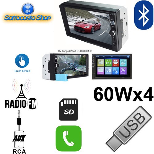 Autoradio din bluetooth - 2,