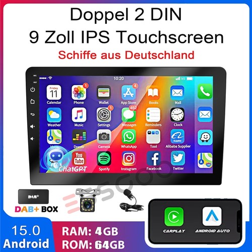 Autoradio doppio din 64g - autoradio, 4+64g
