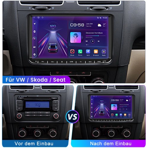 Per golf passat jetta - vw, 9"